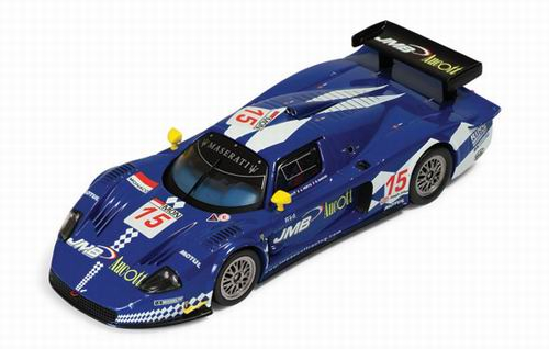 MASERATI MC12 15 B.Aucott-A.Ferte-S.Daoudi 4th 24 SPA 2008, blue