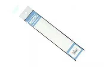 Пластиковый профиль прямоугольный 5мм*1мм*250мм 4шт