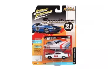 DODGE Dart (Spoilers)(1970), Gloss White with Red Stripe