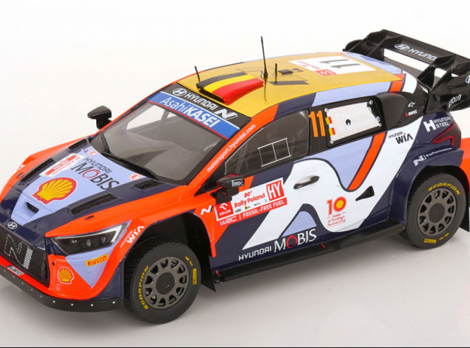 HYUNDAI i20 N Rally1 №11 Rally WM, Rallye Poland 	T.Neuville / M.Wydaeghe (2024)