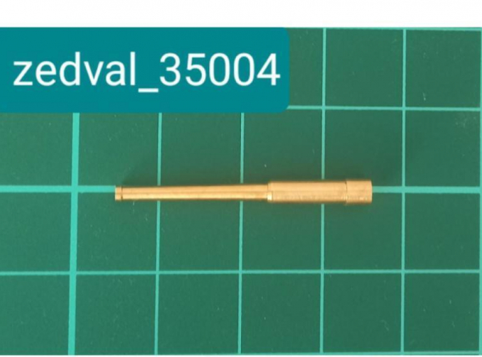 Ствол 45мм капонный 20 К. Т-70 Techmod, MiniArt