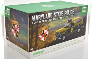 FORD Bronco Maryland State Police (1996), green black