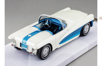 LA SALLE Roadster (1955), white / blue