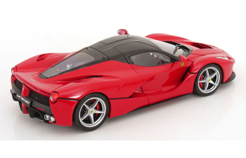 FERRARI Laferrari (2013) - Silver Rims, Rosso Corsa 322 - Red