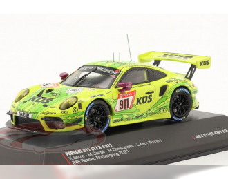 PORSCHE 911 (991) GT3 R #911 "Grello" Manthey-Racing 24h Nuerburgring Matteo Cairoli, Kévin Estre, Michael Christensen (2021)
