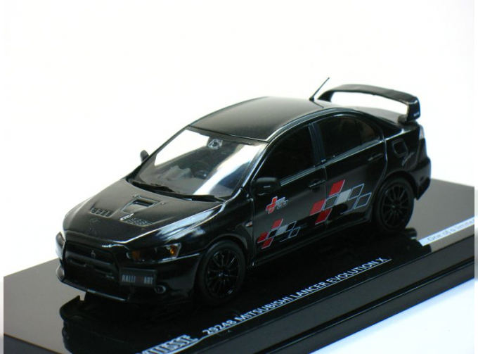 MITSUBISHI Lancer Evo X Ralliart, black