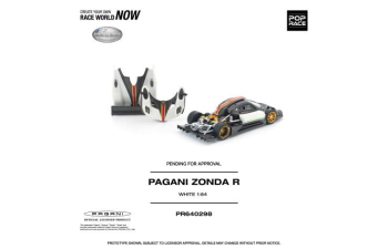 PAGANI Zonda R, white