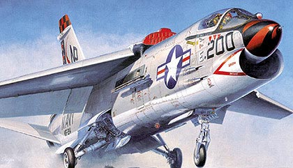 Сборная модель Самолет F-8J Crusader PT26