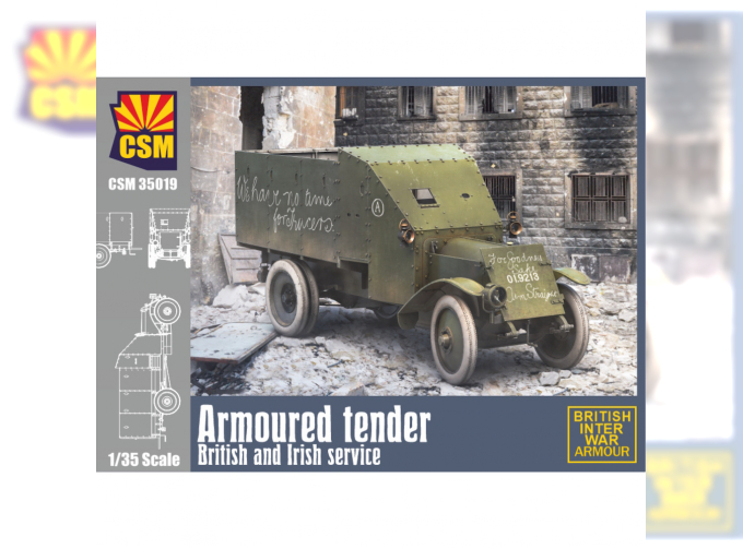 Сборная модель бронетранспортер – Британская и Ирландская служба