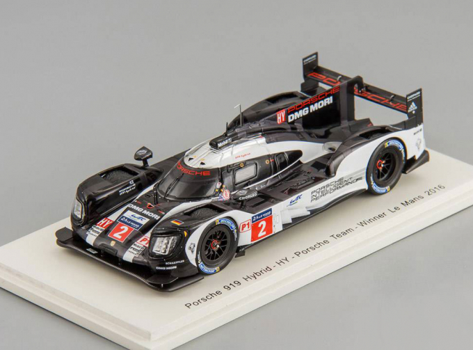 Porsche 919 Hybrid #2 LMP1 HY Winner Porsche Team R. Dumas - N. Jani - M. Lieb