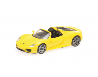 PORSCHE 918 SPYDER 2013 YELLOW