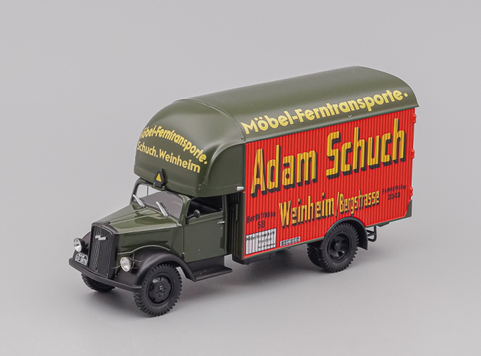 OPEL Blitz 3.6 Adam Schuch (1936), green / red