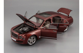 BENTLEY Mulsanne Speed (2014), rubino red