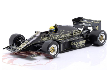 LOTUS 97T #12 GP Monaco Formula 1 Ayrton Senna (1985) + книга (1985)