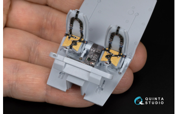 Декаль интерьера кабины Lynx AH-7 (Airfix) (с 3D-печатными деталями)