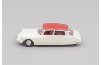 CITROEN DS19, graywhite / bordeaux