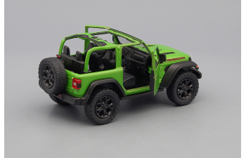 JEEP Wrangler, green / black