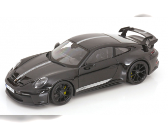 PORSCHE 911 (992) GT3 (2022), black silver