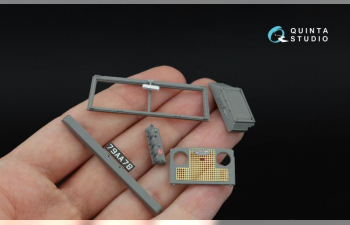 3D Декаль интерьера кабины Land Rover 88 series II family (AK Interactive) (с 3D-печатными деталями)