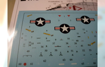 Декаль A-4E/F Skyhawk stencils