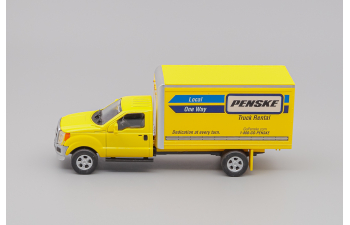 FORD F350 Penske Box Truck Rental, yellow