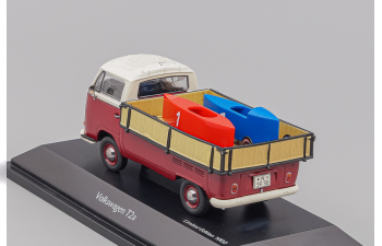 (Уценка!) VOLKSWAGEN T2a + Seifenkisten, dark red / beige