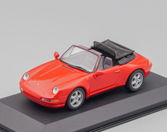 PORSCHE 993 Cabrio, red