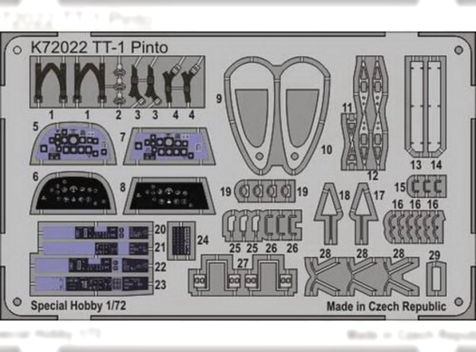 Фототравление ТT-1 Pinto