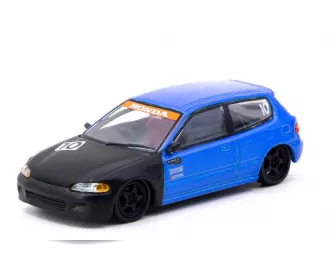 HONDA Civic EG6 (Tarmac Works 10th Anniversary), blue/black