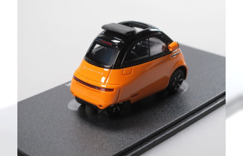 Microlino "Urban" (open roof) (2018), orange/ black