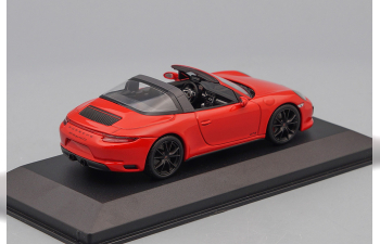 PORSCHE 911 (991.2) Targa 4gts (2017), red