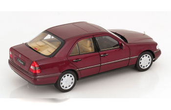 MERCEDES-BENZ C-Klasse W202 Saloon (1993), red metallic