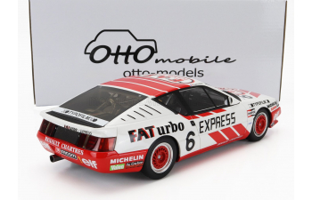 RENAULT Gta Alpine №6 Europa Cup (1987) J.Gouhier, White Red