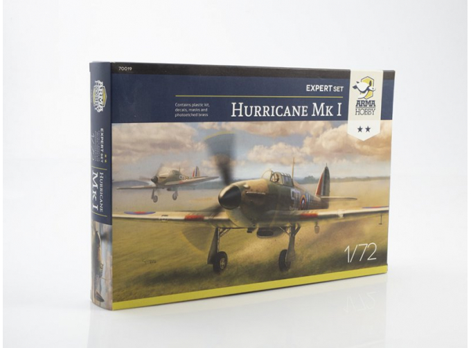 Сборная модель Hurricane Mk I Expert Set