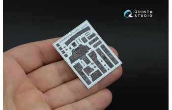 3D Декаль интерьера кабины AH-64A (Trumpeter)