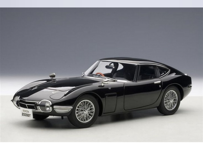 Toyota 2000 GT Coupe 1965 (Upgraded) (black)