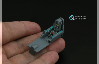 3D Декаль интерьера кабины МиГ-21БИС Поздний (с системой Полет-ОИ) (Eduard) (с 3D-печатными деталями)