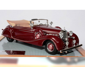 MERCEDES-BENZ 770K 150W Cabriolet B Shah D`Iran (1940), dark red