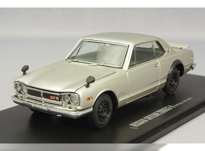 NISSAN Skyline 2000 GT-R KPGC10 (1971), silver