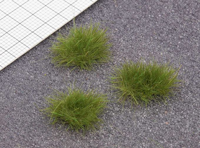 Кочки травы тёмно-зелёные 5мм 50шт.