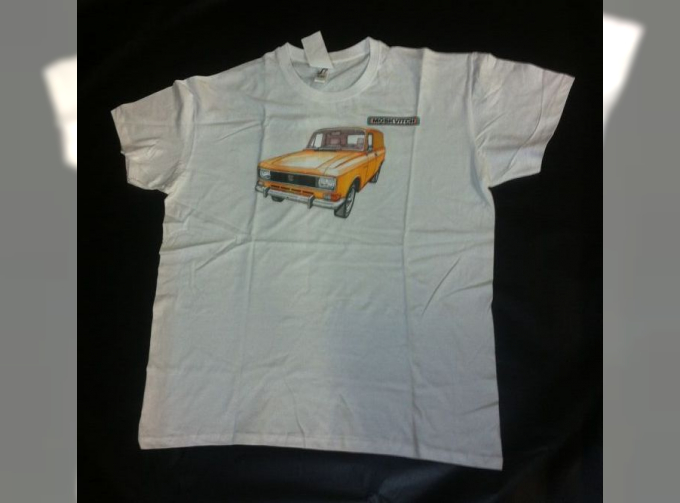 Футболка с рисунком отечественного автомобиля N7