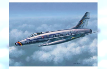 Сборная модель Американский истребитель F-100D SUPER SABRE