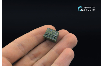 3D Декаль интерьера кабины JGSDF Light truck Mitsubishi Type 73 Shin (Trumpeter) (малая версия)