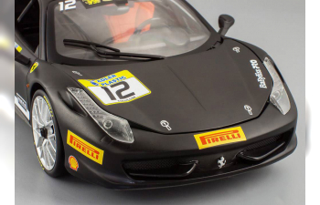 FERRARI 458 Italia Challenge #12, black matt