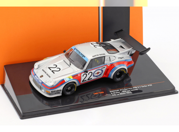 PORSCHE 911 Carrera RSR 2.1 Turbo #22 "Martini Racing Team" 24h Le Mans 1974