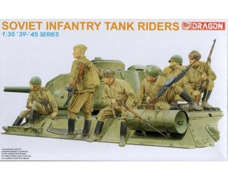 Сборная модель Солдаты Soviet Infantry Tank Riders