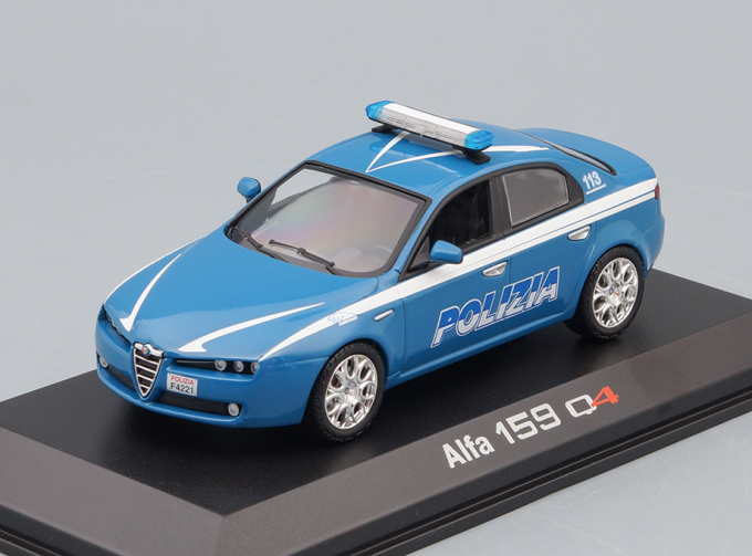 ALFA ROMEO 159 Polizia, blue