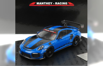 PORSCHE 911 991-2 Gt2 Rs Mr Team Manthey Racing 2018, Blue Black