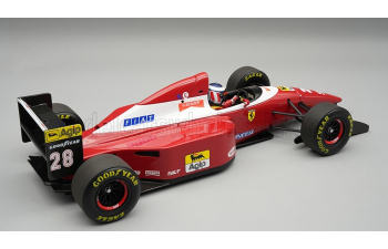 FERRARI F1 F93a Team Scuderia Ferrari №28 German GP (with pilot figure) (1993) Gerhard Berger