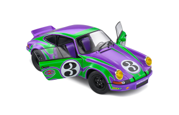 PORSCHE 911 RSR No 3 Hippie Tribute (1973), purple / green